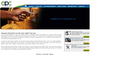 Desktop Screenshot of opc.co.in