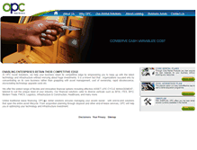 Tablet Screenshot of opc.co.in
